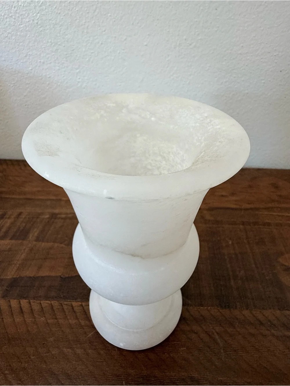 Restoration Hardware Segovia Small Alabaster Vase